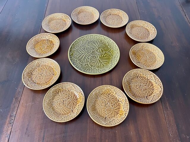 Gien cake service 1950