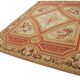 Handmade European Vintage Aubusson Kilim 235 cm x 336 cm