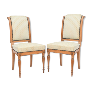 paire de chaises dossier