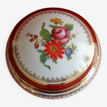 Boîte en porcelaine de Limoges