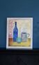 Mid-century Swedish oil on canvas "Still Life" vintage and framed.