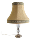 Table lamp in brass and glass - mid 20th century