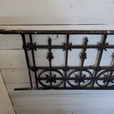 Old cast iron balcony house