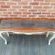 Louis XV style console patinated