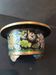 Vintage Chinese bowl in cloisonné enamel on four feet