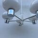 Lustre Space Age opaline chrome 1970s