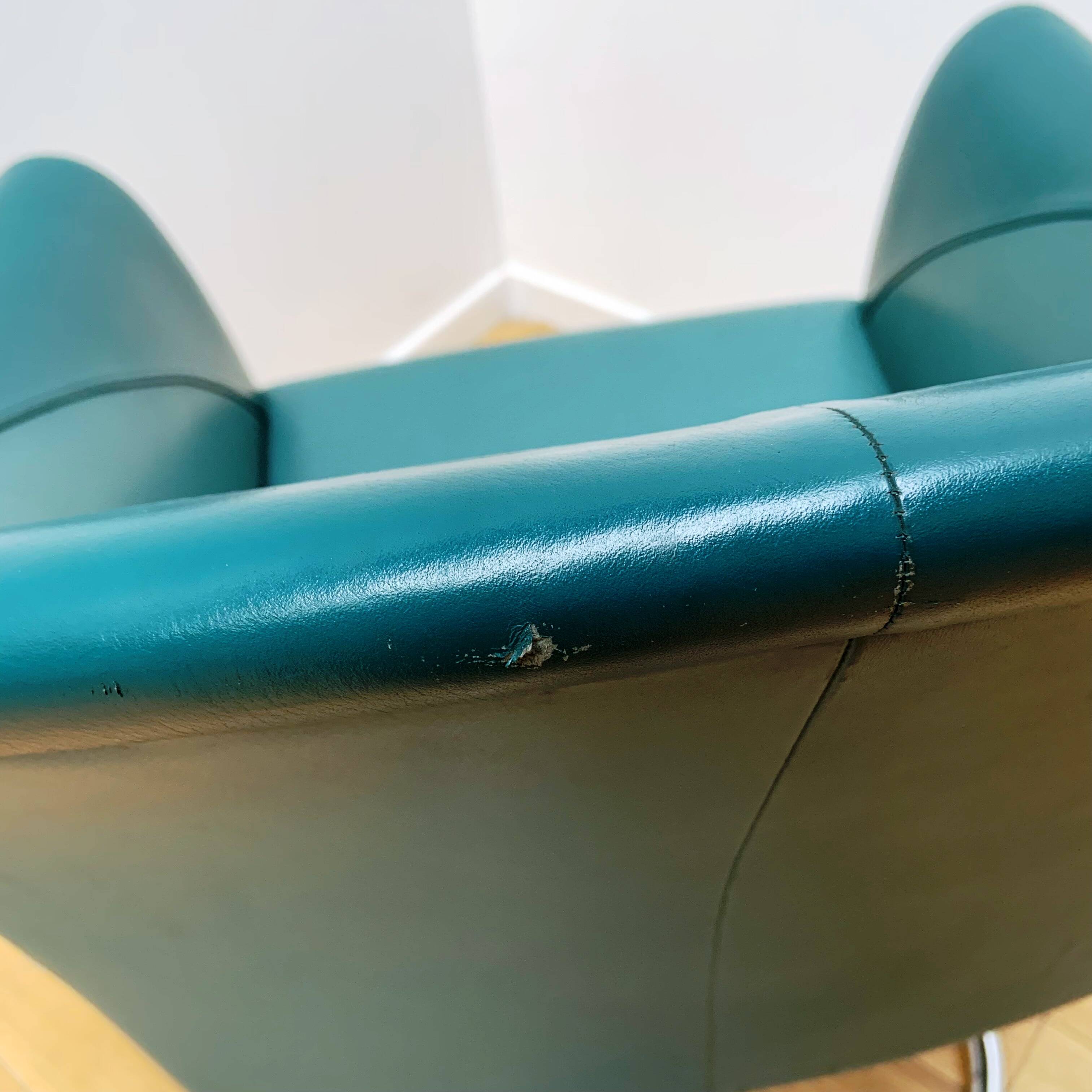 Slitta Slinan armchairs, Poltrona Frau