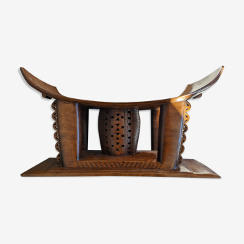 Tabouret africain sculpté main