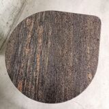 Vintage coffee table in gray granite from the 70s