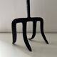 Brutalist sculpture lamp base