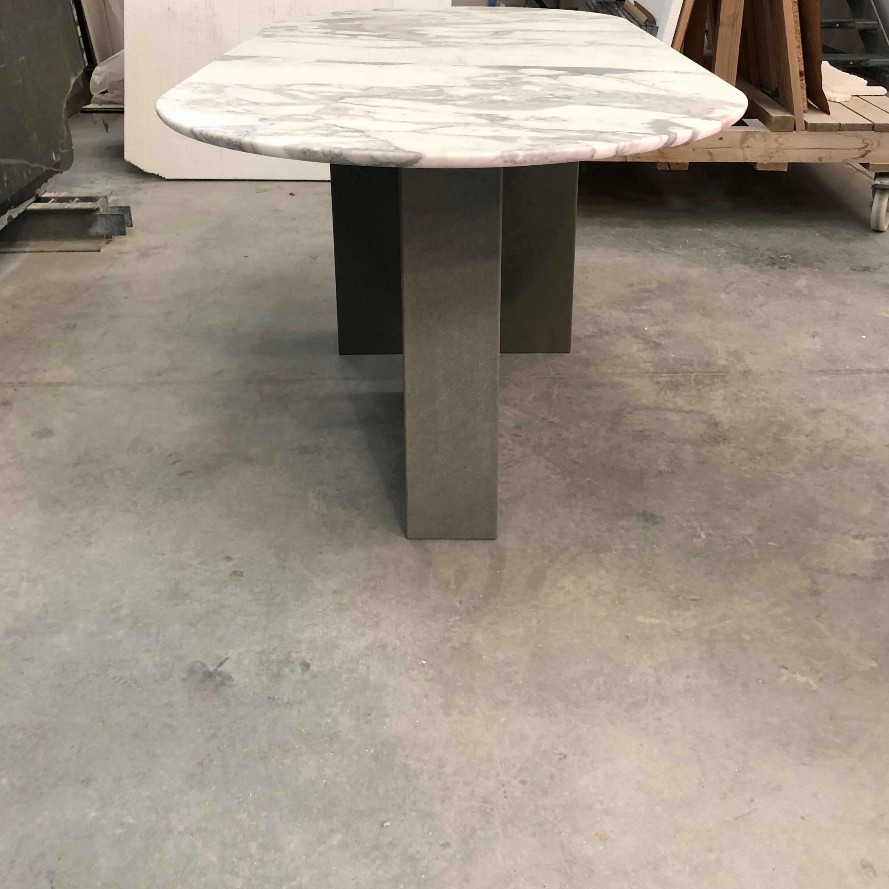 Marble dining table