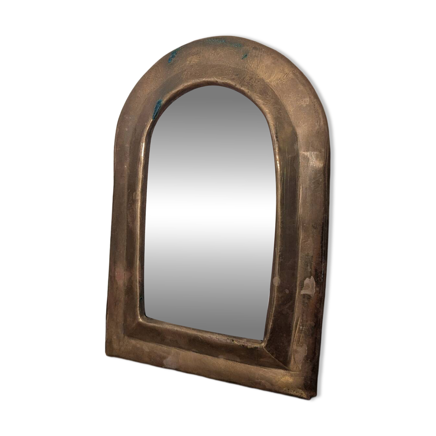 Petit miroir en laiton