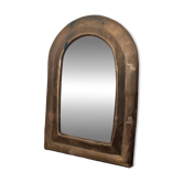 Small brass mirror