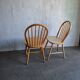 Tatra dining chair set from the 1960s in light wood, Mid-Century style.