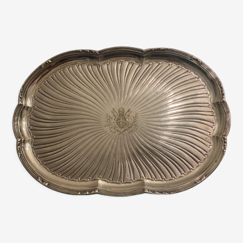 Dressed tray with beautiful drapery decoration