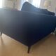 SITS Nova 3-seater canapé in Dedar blue velvet – very good condition.