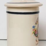 Pharmacy jar faiencerie d'art signed Jeb