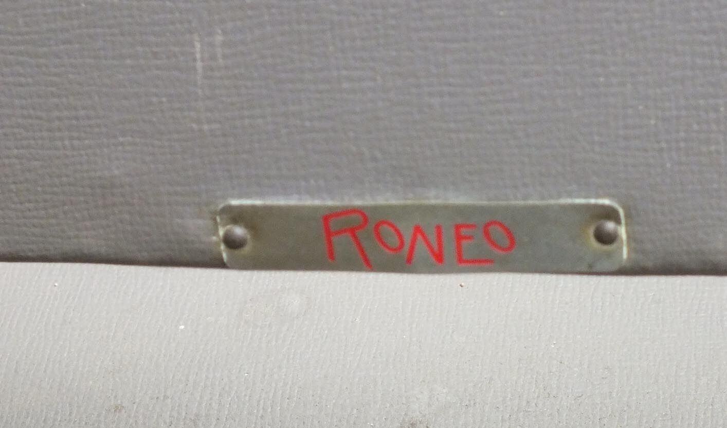 Pair of Roneo armchairs