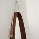 Scandinavian teak mirror from the 60s and 70s