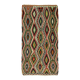 Turkish Kilim Yuruk Vintage 155x293 cm Geometric Red Green Yellow