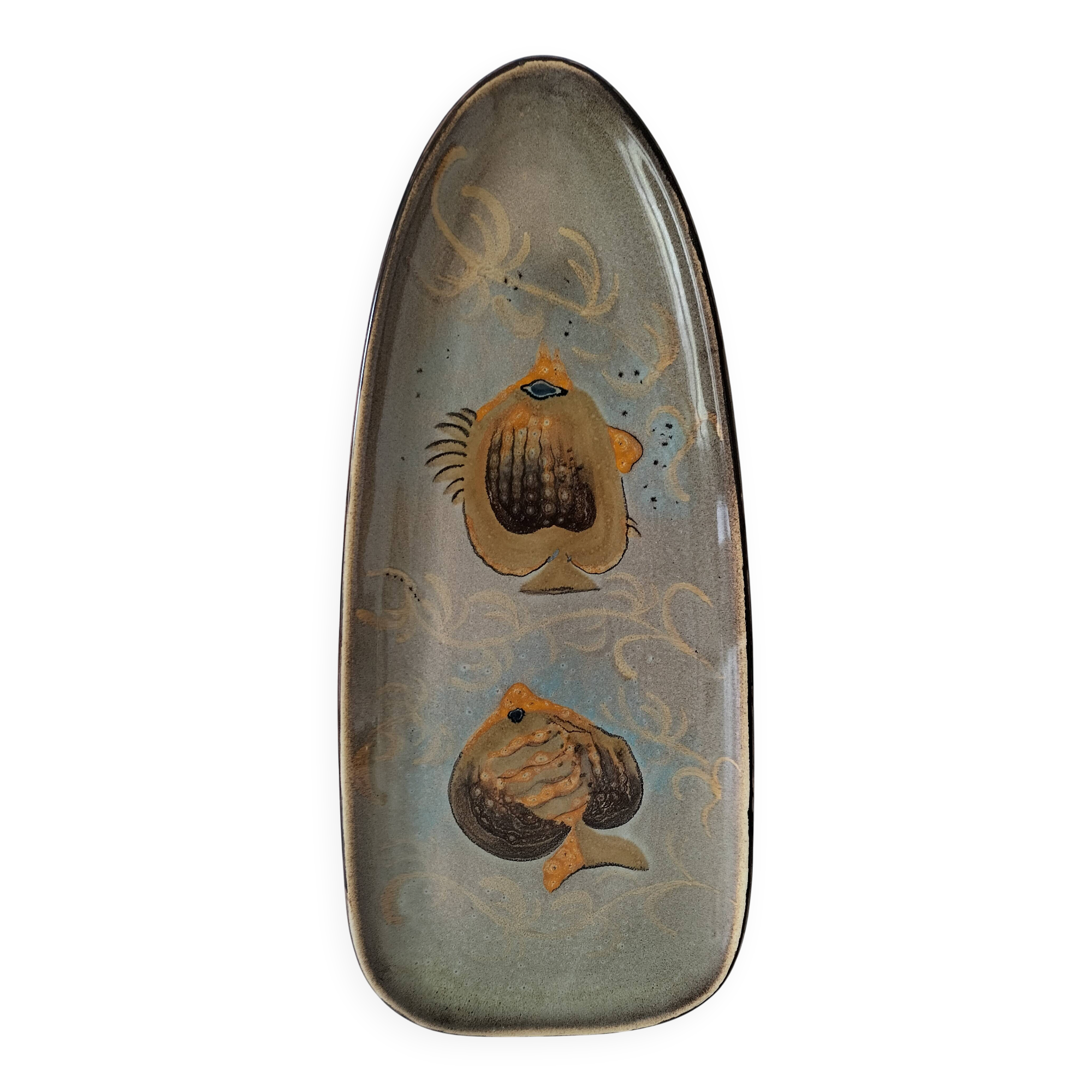 grand plat allongé MBFA Pornic modèle Caraïbes