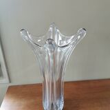 Vintage crystal vase