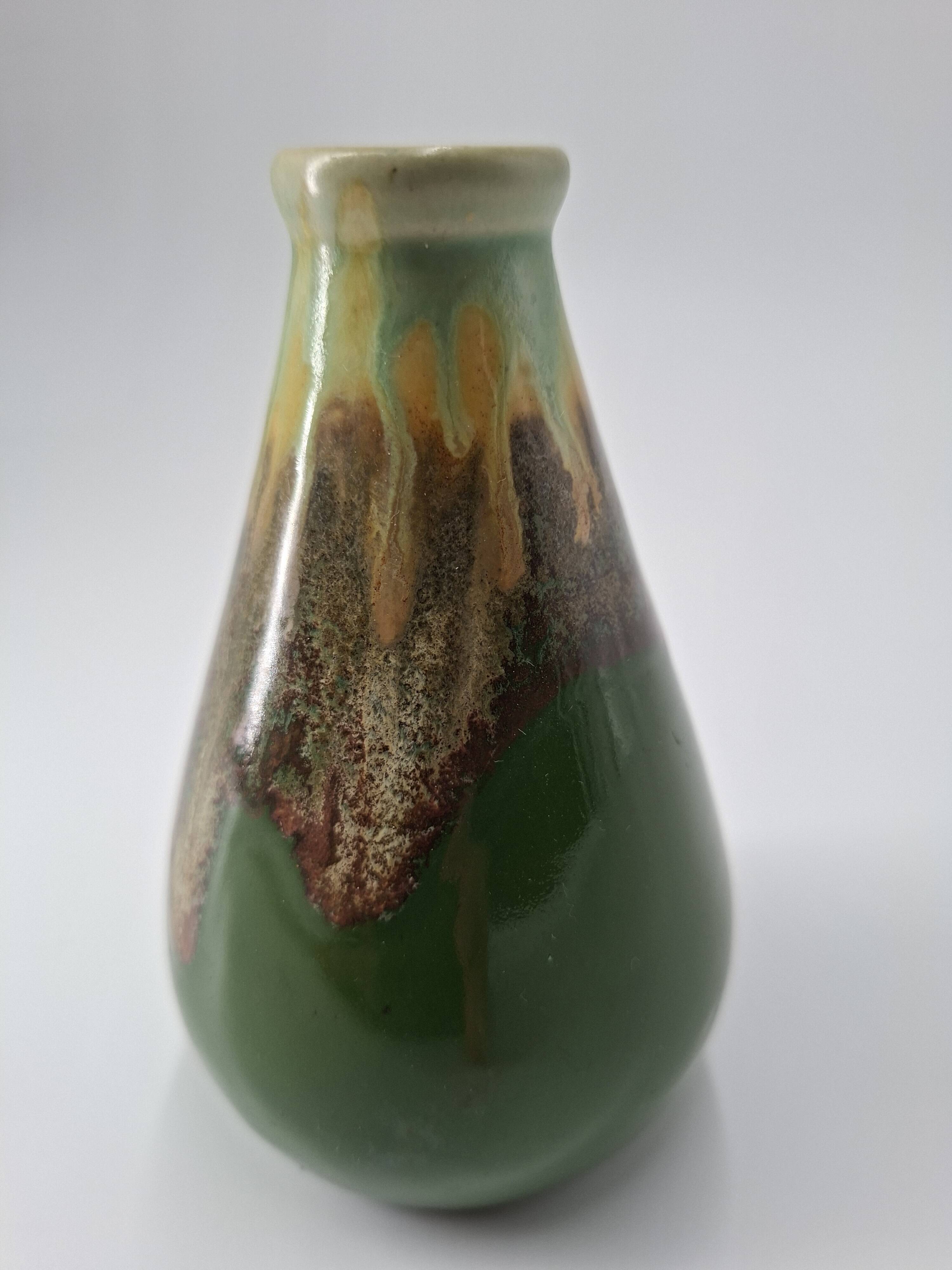 Ceramic vase from the Thulin pottery - Belgium
