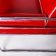 Red leather sofa by Hynekk Gottwald 1930