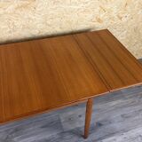 1960s 1970s Teak Dining Table Danish Modern Design Denmark