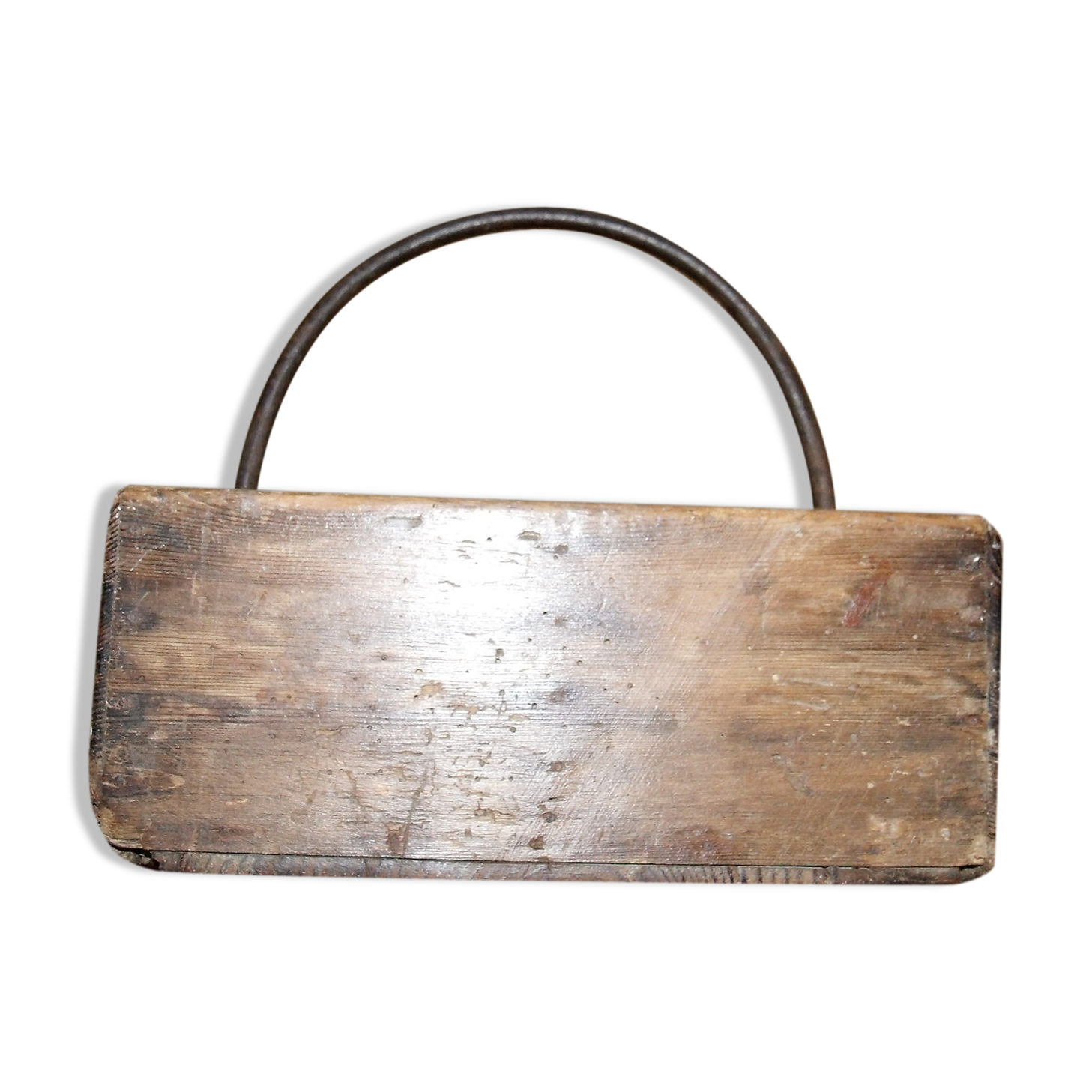 Former Bank tools DIY basket wood and iron