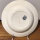 Hollow plate, insect and strawberry décor, Manufacture Choisy the King, Iron Land, H Boulenger - Co.