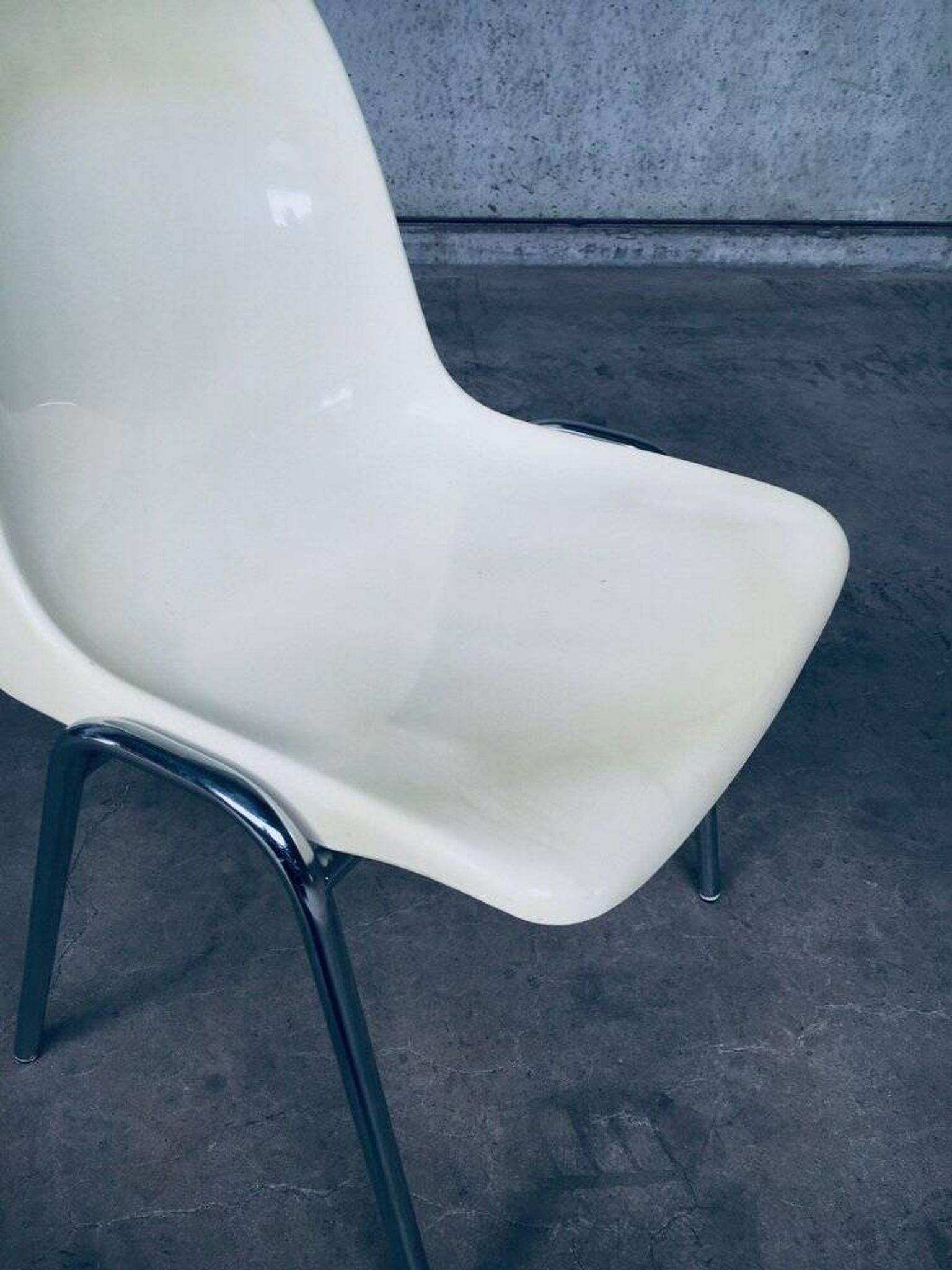 Orly Stacking Chairs by Bruno Pollak for Solo, Germany, 1979, Set of 8