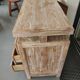 Commode en bois cérusé