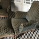 Vintage armchairs and rests feet
