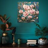 Original peony board signed and delivered with its certificate