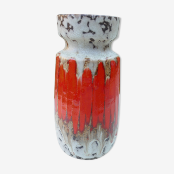 Vase céramique Fat Lava vintage