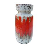 Vintage Fat Lava ceramic vase