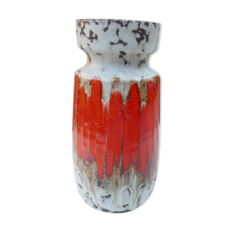 Vintage Fat Lava ceramic vase