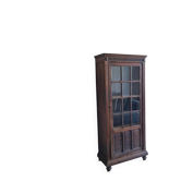 Glass-fronted Parisian wardrobe