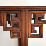 Exotic Asian wood console China 19th