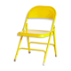 Yellow foldable chair