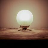 Table lamp globe art deco