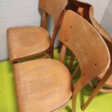 4 bistro chairs 50s Thonet