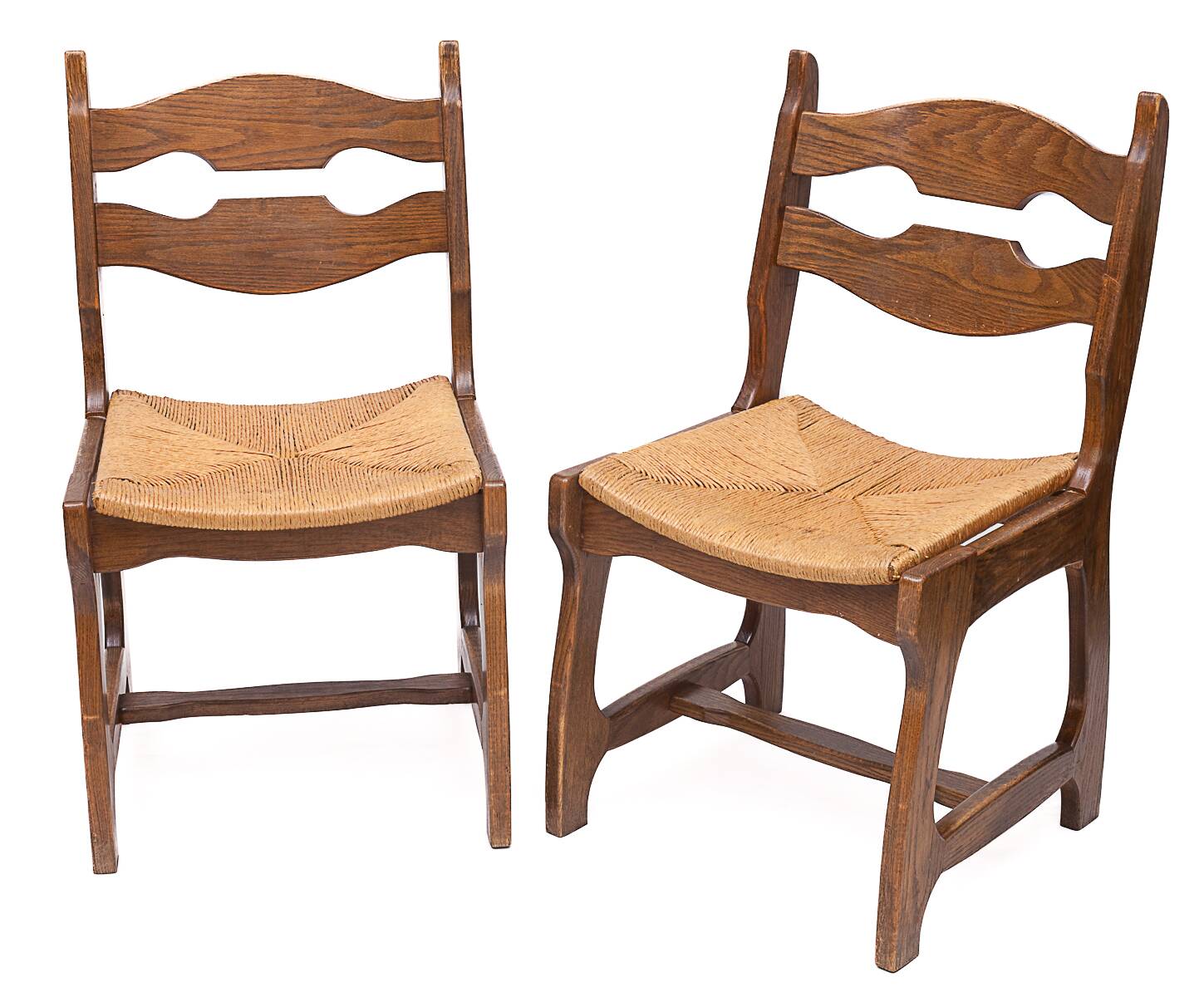 Set de 6 chaises par Guillerme et Chambron