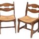 Set de 6 chaises par Guillerme et Chambron