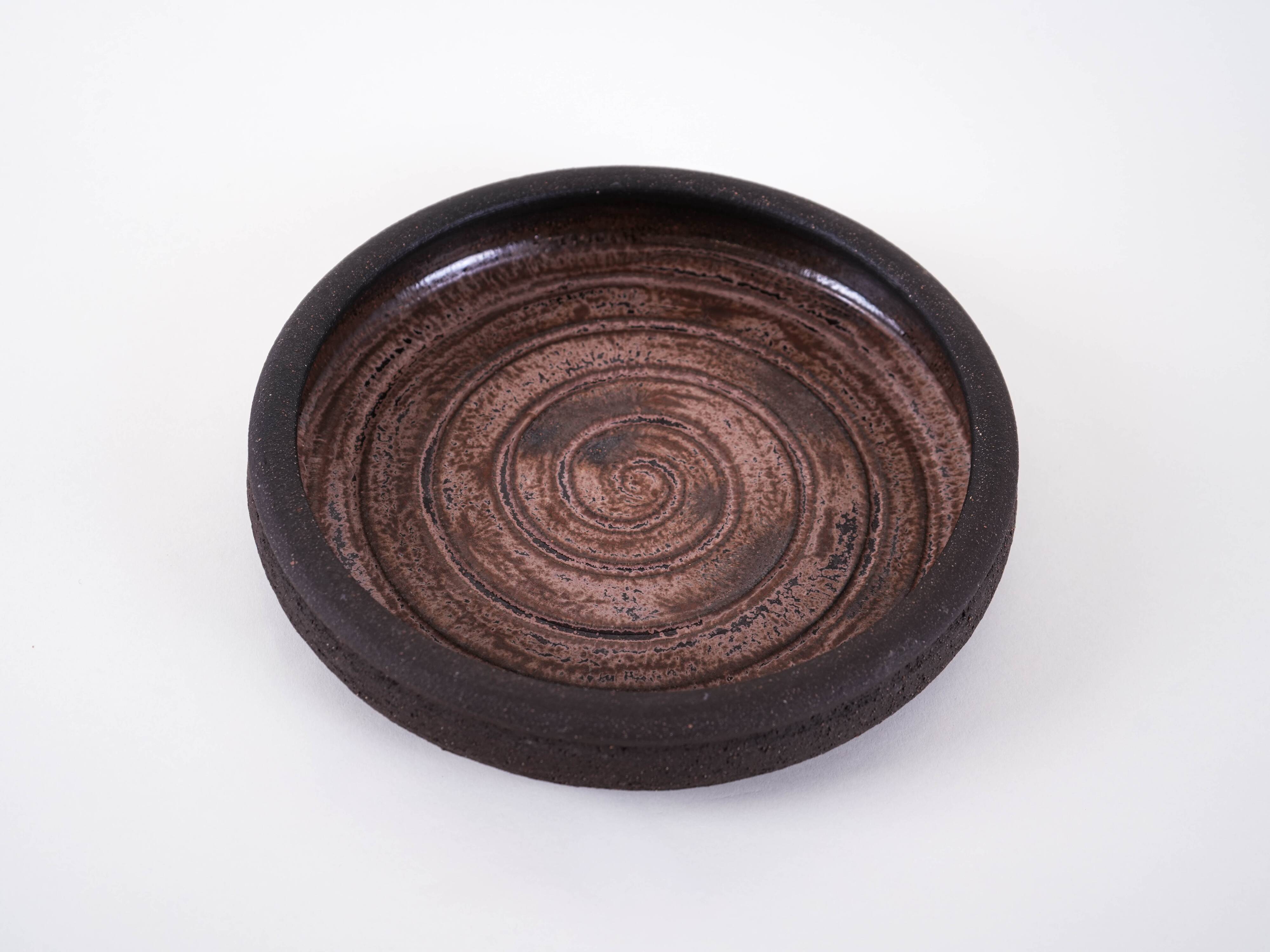 Ceramic bowl, Danish design, 1960s, manufactured by Lehmann