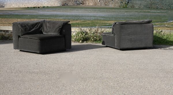 Canapé 2 places modulables Player par Hans Hopfer pour Roche Bobois, 1972