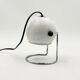Lampe de table eyeball Targetti chrome design spatial Italie années 70