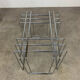 Chrome metal magazine rack by Willy Glaeser for TMP, 1980s.