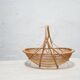Panier vintage en rotin